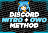 ⭐Owo+Nitro Method | DİSCORD⭐