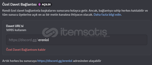 Oyun Discordunda Tanıtım!