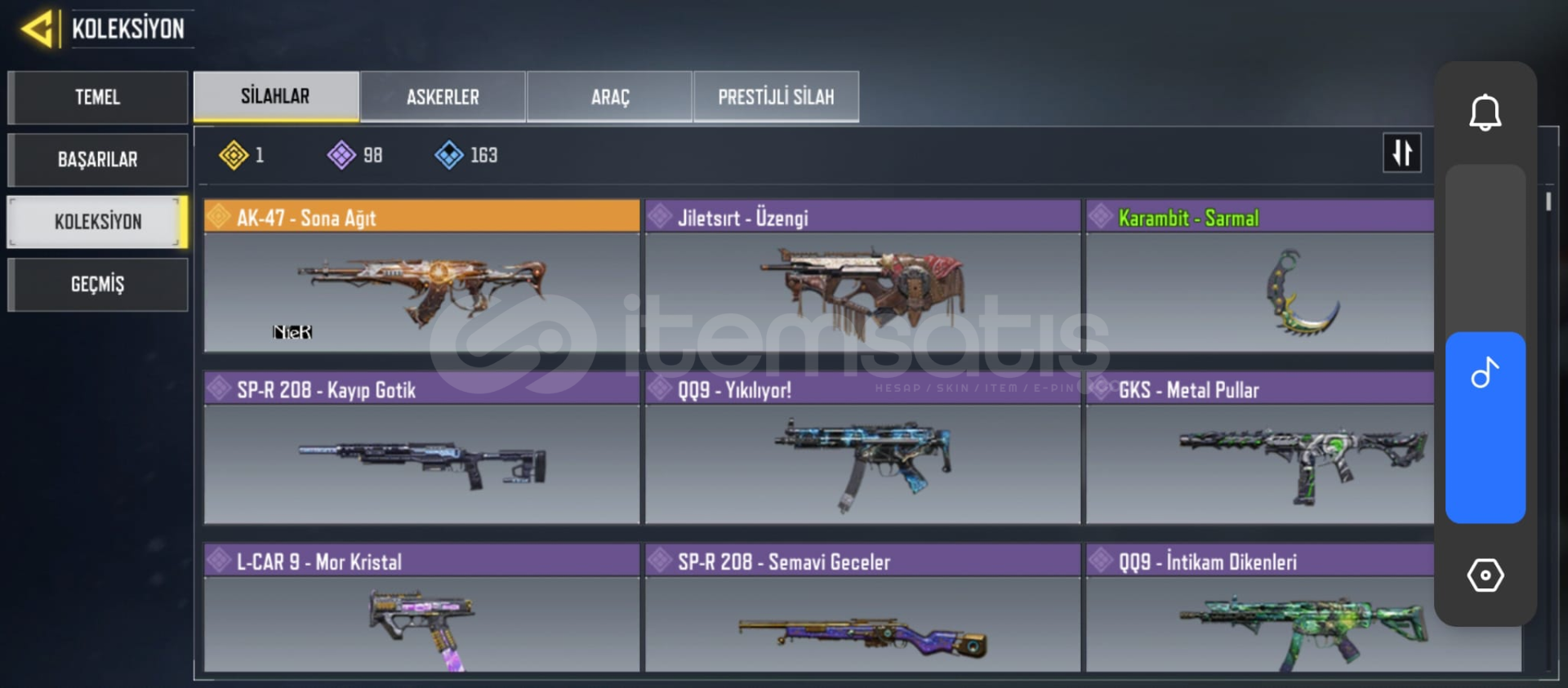 OYUNU BIRAKIYORUM GÜZEL HESAP!! OYUNU BIRAKIYORUM GÜZEL HESAP!!