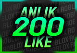 Oyununuza 200 Like! [İNDİRİMLİ]