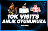 ⭐OYUNUNUZA HIZLICA 10K VISITS⭐