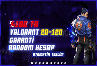 ÖZEL!【%100TR】20-120 SKİN Random Hesap Valorant 
