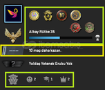 ÖZEL ! 4K OYUN+ 6 MADALYA 204 WİN 502 SAAT 