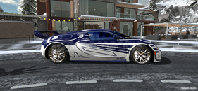 ÖZEL ÇİZİM FULL GG LOGOLU BUGATTI