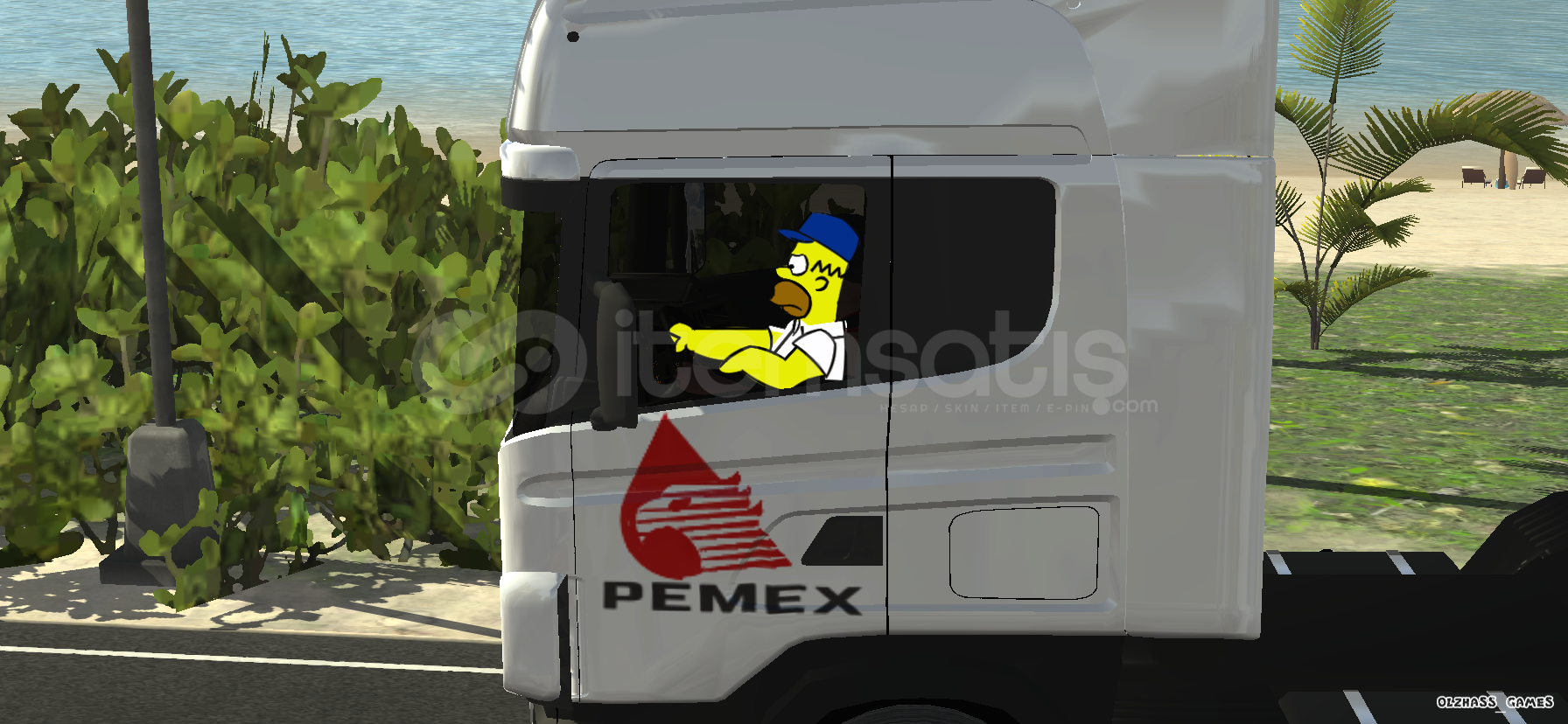 ÖZEL ÇİZİM SIMPSON TIR 2 ÖZEL ÇİZİM SIMPSON TIR 2