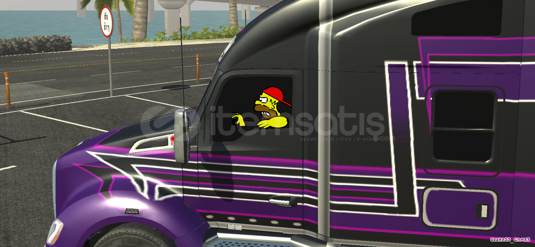 ÖZEL ÇİZİM SIMPSON TIR ÖZEL ÇİZİM SIMPSON TIR