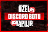ÖZEL DISCORD BOTU YAPILIR