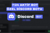 Özel Discord Botu Yapılır – ÖZEL SİSTEM
