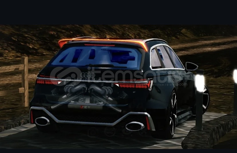 ÖZEL EGZOS ÇİZİMLİ AUDI RS6 ÖZEL EGZOS ÇİZİMLİ AUDI RS6