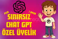 LİMİT YOK | SİZE ÖZEL SINIRSIZ CHAT GPT PLUS 