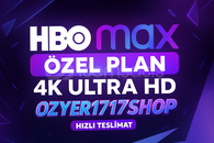 [ÖZEL PLAN]⭐HBOMax 4K Ultra HD 1 Aylık⭐