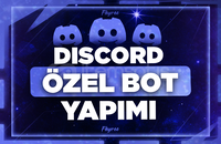 ÖZEL PROFESYONEL DISCORD BOT YAPIMI (SORUNSUZ)