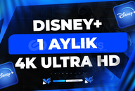 ✨ÖZEL PROFİL - 1 AYLIK DİSNEY PLUS 4K ULTRA HD✨