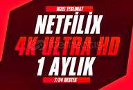  ⭐[ÖZEL PROFİL] 1 Aylık Netflix Premium⭐