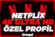 ⭐[ÖZEL PROFİL] 1 Aylık Netflix Premium⭐