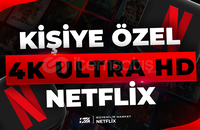 ⭐ÖZEL PROFİL⭐KAPANMAZ⭐4K NETFLİX UHD⭐