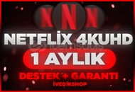 [Özel Profil] 4K Netflix 1 Aylık + Garanti