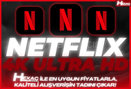 ⭐️Özel Profil |✅4K Netflix 1 Aylık Garantili!