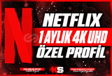 Özel Profil | Netflix 4k Ultra HD Garantili