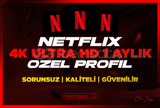 ⭐ [ÖZEL PROFİL] NETFLİX 4K ULTRA HD HESAP ⭐