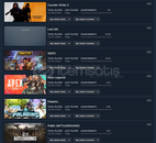  ÖZEL SAATLİ HESAP [14 OYUN AYRI AYRI 10K SAAT]