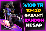 ✨ ÖZEL STOK ✨%100 TR 10-20 SKİN RANDOM
