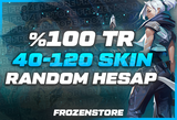 ✨ ÖZEL STOK ✨%100 TR 40-120 SKİN VİP RANDOM