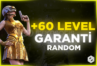 ⭐ Özel Stok ⭐ 60-99 LEVEL GARANTİ PUBGM RANDOM