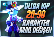 ⭐[ÖZEL STOK] BS 20-90 KARAKTER MAİL DEĞİŞEN⭐
