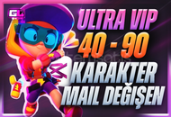 ⭐[ÖZEL STOK] BS 40-90 KARAKTER MAİL DEĞİŞEN⭐