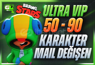 ⭐[ÖZEL STOK] BS 50-90 KARAKTER MAİL DEĞİŞEN⭐