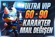 ⭐[ÖZEL STOK] BS 60-90 KARAKTER MAİL DEĞİŞEN⭐