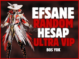 ⭐️[ÖZEL STOK] EFSANE RANDOM HESAP | KALİTELİ⭐️