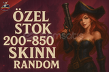 ✨ÖZEL STOK TR-EUW 200-850 SKİN LOL RANDOM ACC✨