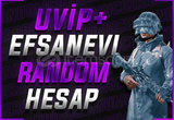 ⭐ÖZEL STOK⭐ UVİP+ PUBG EFSANEVİ RANDOM