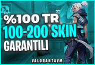 ⭐ÖZEL STOKLAR⭐%100TR 100-300 SKİN GARANTİ