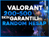 ⭐ÖZEL STOKLAR⭐%100TR 200-500 SKİN GARANTİ