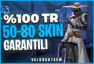 ⭐ÖZEL STOKLAR⭐%100TR 50-80 SKİN GARANTİ