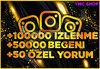 (ÖZEL TESLİM) KEŞFETE ÖZEL [100K+] PAKETİ