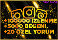 (ÖZEL TESLİM) KEŞFETE ÖZEL [100K+] PAKETİ