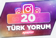 ⭐[Özelleştirilebilir] İnstagram 20 Türk Yorum⭐
