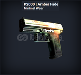 P2000 Amber Fade Minimal Wear