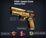 P250 Apep's Curse Minimal Wear