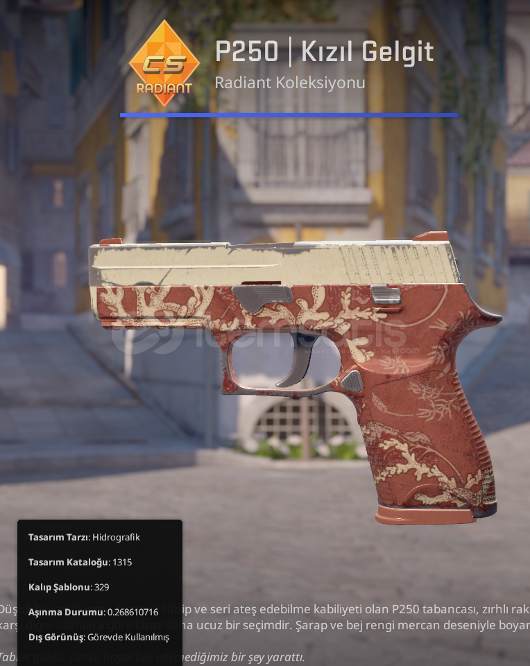 P250 | Red Tide (Field-Tested) 0.26  P250 | Red Tide (Field-Tested) 0.26