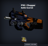 P90 Chopper Battle Scarred