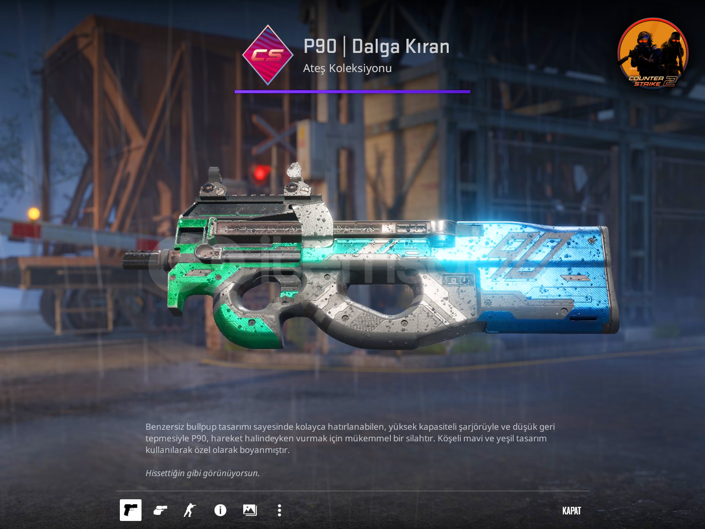 ⚡P90 | Dalga Kıran ⚡P90 | Dalga Kıran