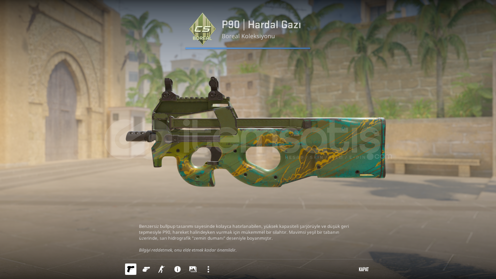 ✨P90 | Hardal Gazı✨ ✨P90 | Hardal Gazı✨