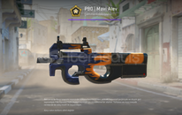 p90 Mavi Alev Efsane Mor Skin p90 Mavi Alev Efsane Mor Skin