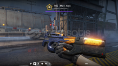 P90 | Mavi Alev GÖREVDE KULLANILMIŞ 