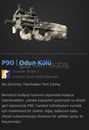 P90 | Odun Külü